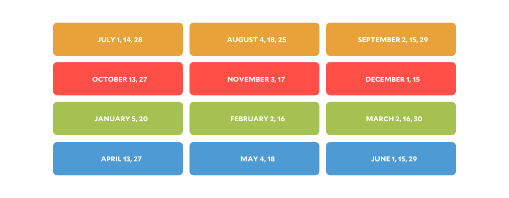 schedule